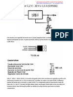 Regulador 1,2 V - 20 V x 1,5 A