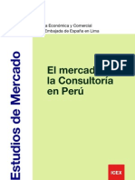 El Mercado de Consultoria en El Perú
