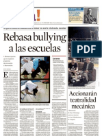 Rebasa Bullying a Las Escuelas