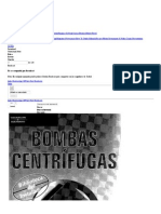 Bombas Centrifugas - Carnicer y Mainar