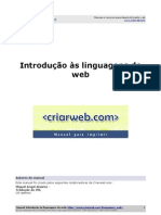 Manual Introducao Linguagens Do Web