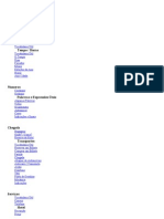 Vocabulário Português Francês