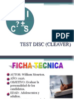 Test disc (Cleaver) personalidad