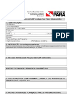 Modelo Relatorio Parcial-Final PIBIC - Fapespa 2013