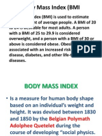 Body Mass Index (BMI) Is Used To Estimate