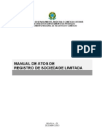 Manual de Atos de Registro Mercantil - Sociedade Limitada