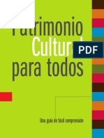 Cartilla Patrimonio Cultural Para Todos PDF