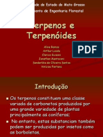 BIOQUIMICA - Terpenos e Terpenóides