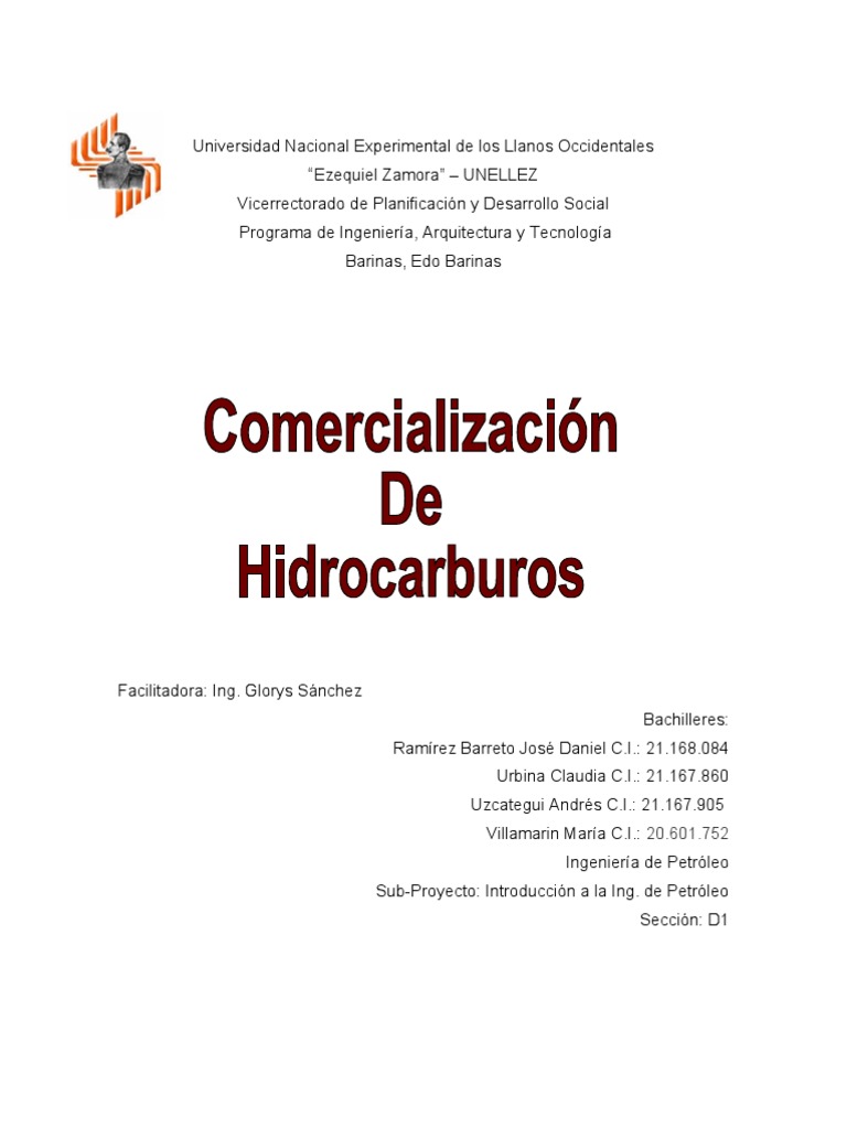 Comercialización de Hidrocarburos en Venezuela | PDF | Petróleo ...