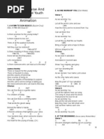 Download Lyrics and Chords of some songs for Praise and Worship and Youth Animation  by GinoPatalinghugGodinez SN15181728 doc pdf