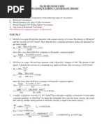 Fluid Mechanics d203 Reseni