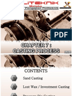 Chapter 7 - Casting Process