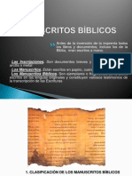 CAP 15 - MANUSCRITOS BÍBLICOS