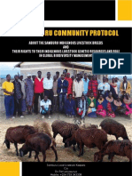 Kenya-Samburu Community Protocol