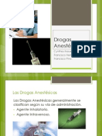 Drogas Anestésicas