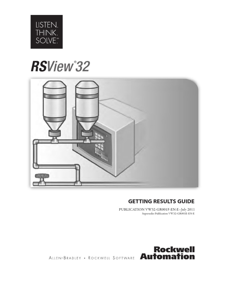 RSView 32 - Getting Result Guide | PDF | Windows 2000 | Visual Basic ...