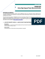 Ultra-High-Speed Flash Microcontroller: Revision A5 Errata