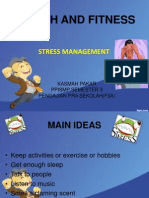 Health and Fitness: Stress Management