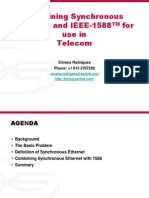 Combining Synchronous Ethernet and Ieee1588 For Use in 1588main4170