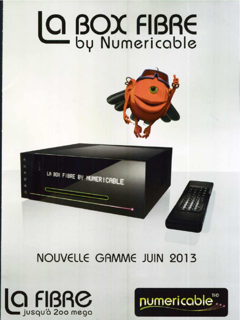 Numericable-La Box Fibre by Numericable-Juin 2013 PDF | PDF | Études ...