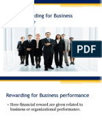 13,14 Rewarding Business Performance