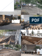 Foto's van de opbouw van het Kleine Avonturenpark