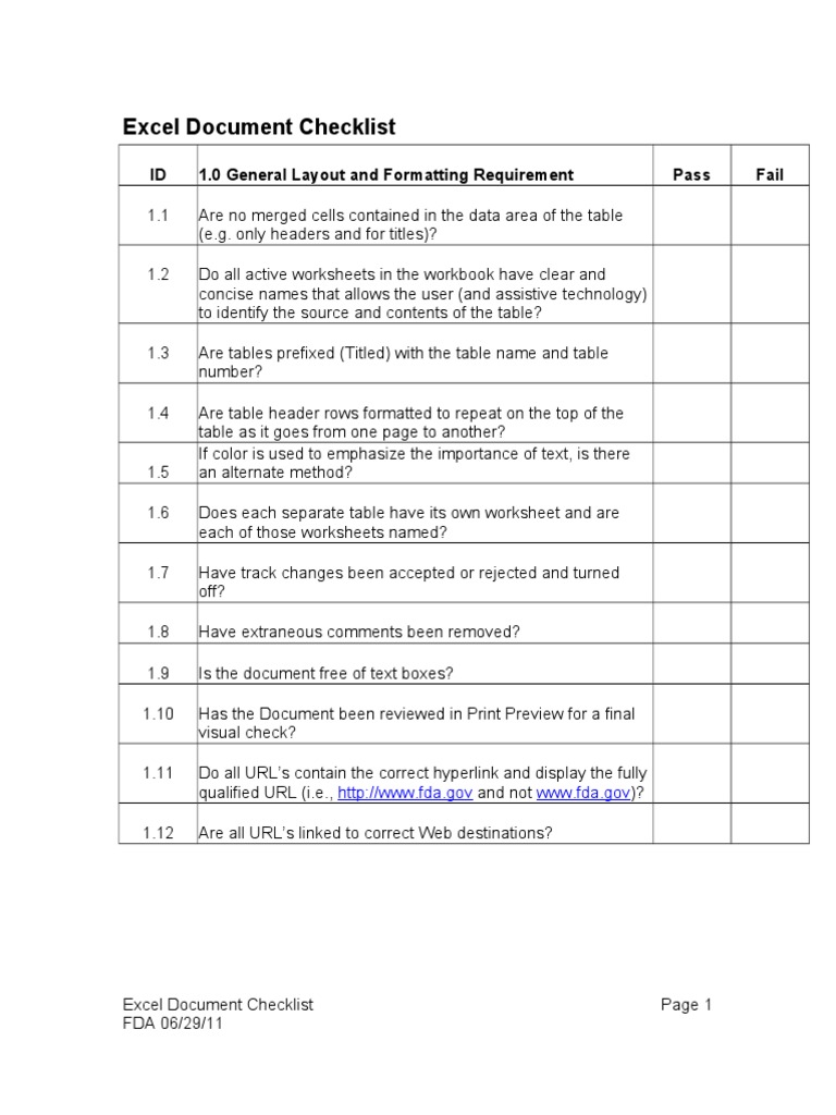 Excel 508 Compliance Checklist | PDF | Hyperlink | Microsoft Excel