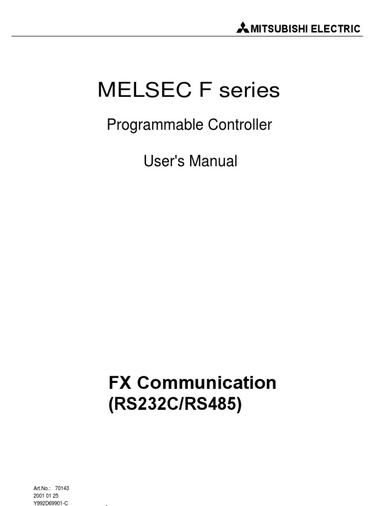 Comunication Mitsubishi | PDF | Computer Program | Programming