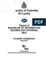 Guide to University of Colombo's BIT Degree Program