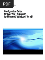 SAS 9.2 - Configaration Guide