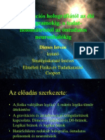 Dienes István - A Gravitációs Holográfiától Az Élő Hologramokig, A Tudat-Holomátrixtól Az Öntudatos Neuronhálókig (2008-As Konferencia) - Metaelméleti Konferencia