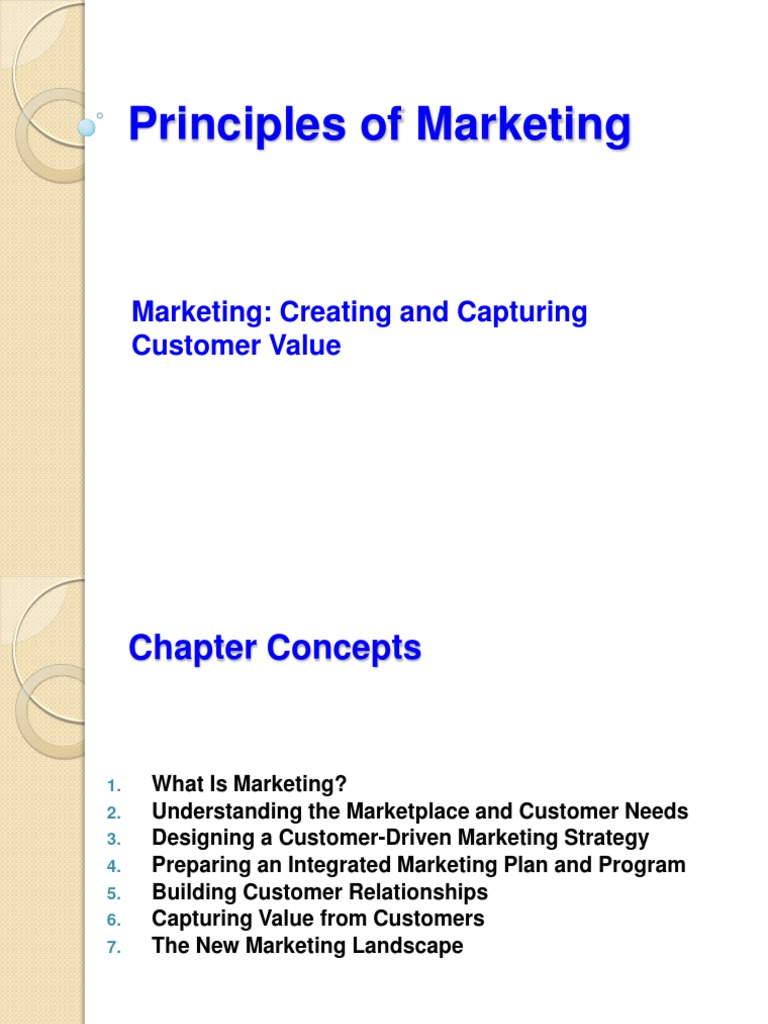 Creating and Capturing Customer Value | PDF | Sales | Customer ...