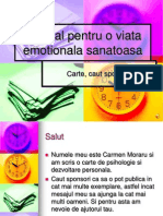 Manual Pentru o Viata Emotionala Sanatoasa