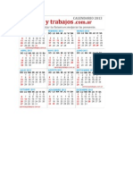 CALENDARIO 2013