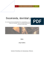 Encomienda Identidad y Poder. Nva Granada 1550-1650 PDF