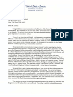 Durbin and Whitehouse Letter On Torture