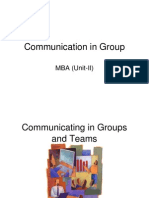 Communication in Group