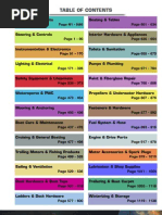 Cc Marine 2013-14 Catalogue_table of Contents