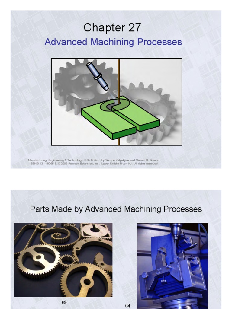 Advanced Machining Processes | PDF | Machining | Mechanical Engineering