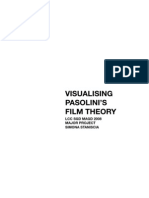 Visualising Pasolini´s film theory