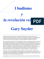 Gary Snyder - El Budismo y La Revolucion Venidera
