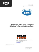 ANSI Testing Standards Racks