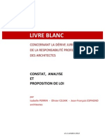 LIVRE-BLANC DérivesResponsabilitésArchitectes v1.1