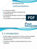 Standards For Multimedia Communications