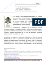 03 - Constituciones I - Lumen Gentium y Dei Verbum PDF