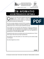 Boletim Informativo Sintsama Termo Aditivo Act 2012 2014