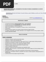 Resume Electrical Engineer