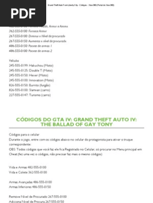 Codigo gta v, codigo vida e colete máximo, xbox 360,ps3,xbox one