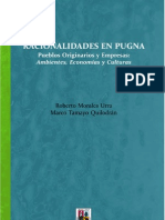 Morales, R y Tamayo, M 2012 Racionalidades en Pugna