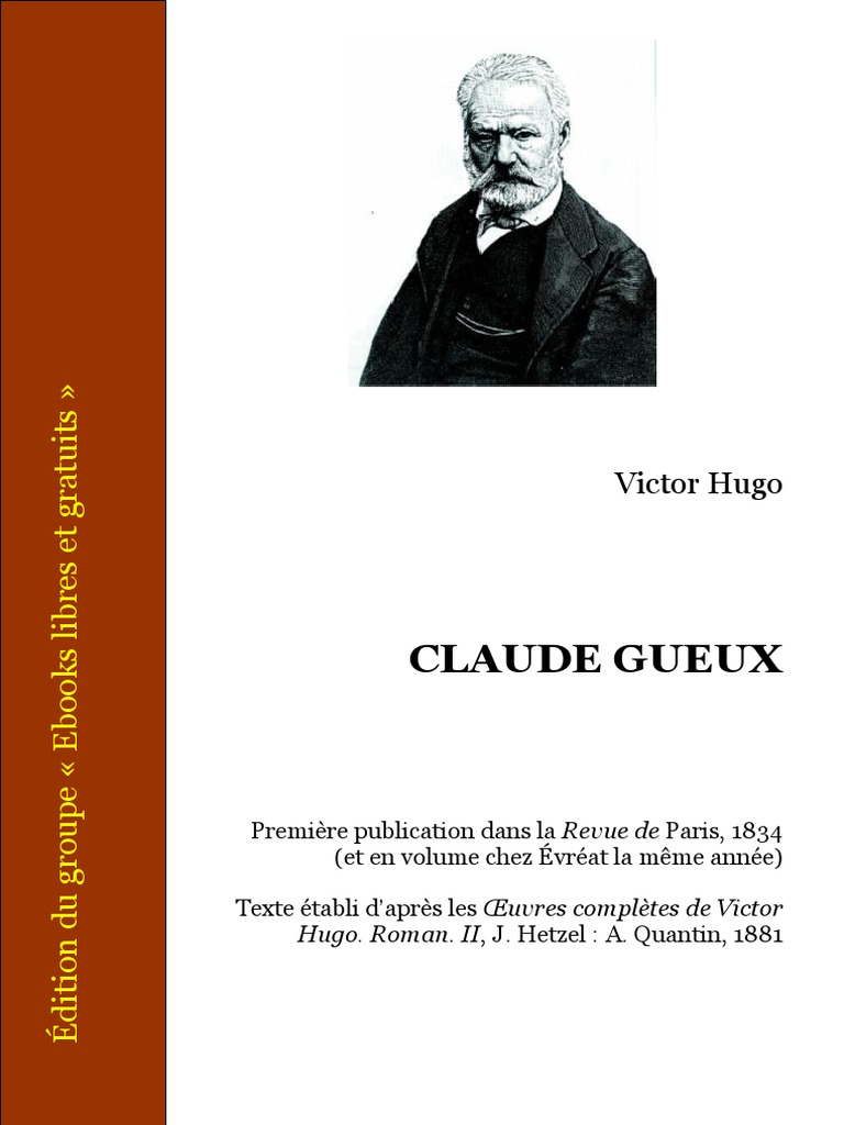Claude Gueux Questionnaire De Lecture Corrigé